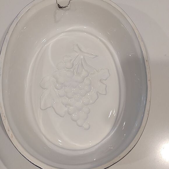 Bassano Hand Painted Grapes Italian Mold Wall Hanging Vintage - Picture 6 of 9